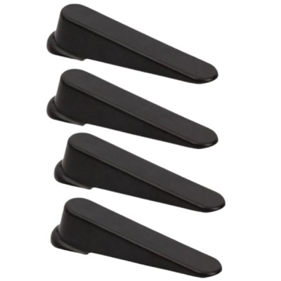 SourceDirect – Door Stopper / Door Wedges – Set of 4 (Black) SourceDirect – Door Stopper / Door Wedges – Set of 4 (Black)