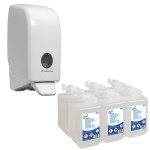 Aquarius – Wall Mounted Hand Cleanser Dispenser & Refill – Combo Aquarius – Wall Mounted Hand Cleanser Dispenser & Refill – Combo