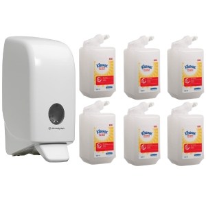 Aquarius – Wall Mounted Hand Cleanser Dispenser & Refill – Combo Kit Aquarius – Wall Mounted Hand Cleanser Dispenser & Refill – Combo Kit
