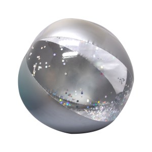SourceDirect – Silver Glitter Beach Ball – 43cm Diameter SourceDirect – Silver Glitter Beach Ball – 43cm Diameter