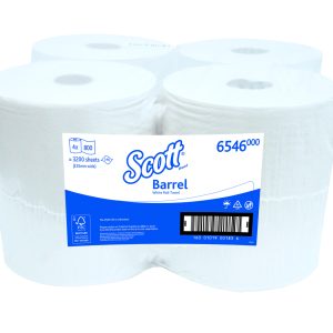 Scott – Barrel / Centrefeed Rolled Hand Paper Towels – Pack of 4 Rolls Scott – Barrel / Centrefeed Rolled Hand Paper Towels – Pack of 4 Rolls