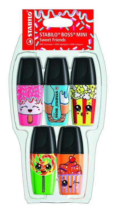 STABILO BOSS Mini Sweet Friends 5’s STABILO BOSS Mini Sweet Friends 5’s