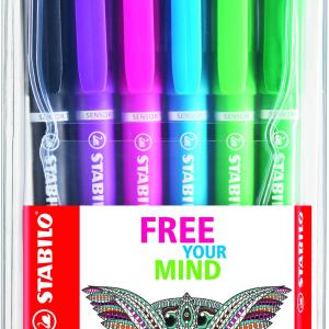 STABILO Sensor Fineliner Wallet 6’s STABILO Sensor Fineliner Wallet 6’s