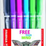 STABILO Sensor Fineliner Wallet 6’s STABILO Sensor Fineliner Wallet 6’s