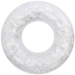 SourceDirect Feather Swimming Tube/Swim Ring/Doughnut AssortedColours 91cm – White SourceDirect Feather Swimming Tube/Swim Ring/Doughnut AssortedColours 91cm – White