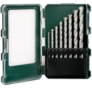 Metabo – Masonry Drill Bit Storage Case SP – 8 Piece (626706000) Metabo – Masonry Drill Bit Storage Case SP – 8 Piece (626706000)