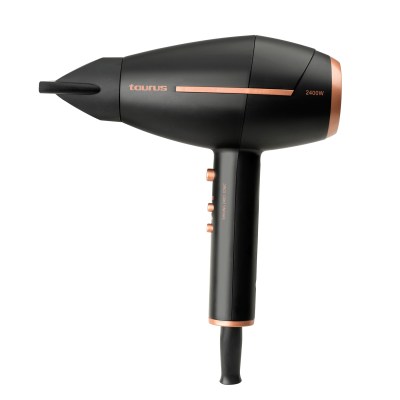 Taurus Hair Dryer AC Motor Black 2 Speed 2400W “Shining 2400 Ionic” Taurus Hair Dryer AC Motor Black 2 Speed 2400W “Shining 2400 Ionic”