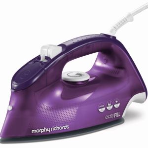 Morphy Richards Iron Steam / Dry / Spray Ceramic Purple 350ml 2400W “Breeze Easy Fill” Morphy Richards Iron Steam / Dry / Spray Ceramic Purple 350ml 2400W “Breeze Easy Fill”