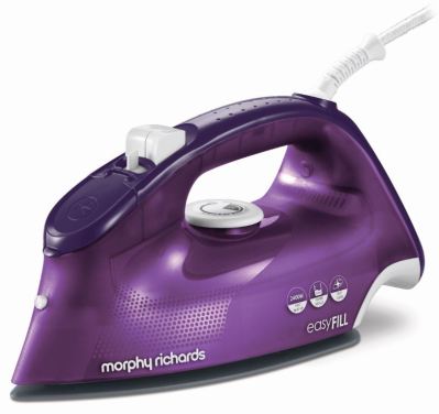 Morphy Richards Iron Steam / Dry / Spray Ceramic Purple 350ml 2400W “Breeze Easy Fill” Morphy Richards Iron Steam / Dry / Spray Ceramic Purple 350ml 2400W “Breeze Easy Fill”