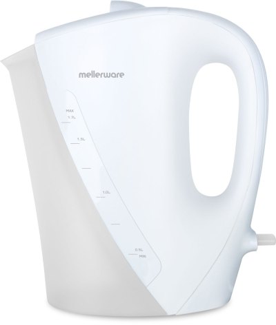 Mellerware Kettle Corded Plastic White 1.7L 2200W “Zambezi” Mellerware Kettle Corded Plastic White 1.7L 2200W “Zambezi”