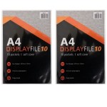 SourceDirect – A4 Display File / Flip File (10 Sleeves) – Pack of 2 SourceDirect – A4 Display File / Flip File (10 Sleeves) – Pack of 2