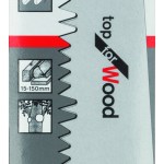 Saw blade M 1131 L for Bosch Multisaw PFZ 500 E Top for Wood Saw blade M 1131 L for Bosch Multisaw PFZ 500 E Top for Wood