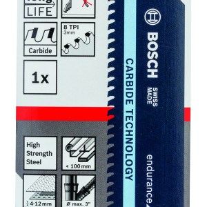 Reciprocating saw blade S 955 CHM endurance for HeavyMetal Reciprocating saw blade S 955 CHM endurance for HeavyMetal