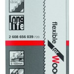 Reciprocating saw blade S 922 HF Flexible for Wood and Metal Reciprocating saw blade S 922 HF Flexible for Wood and Metal