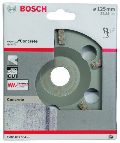 Expert for Concrete Extra-Clean diamond grinding head 125 x 22.23 x 4.5 mm Expert for Concrete Extra-Clean diamond grinding head 125 x 22.23 x 4.5 mm