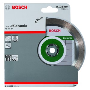 Diamond cutting disc Best for Ceramic 125 x 22,23 x 1,8 x 10 mm Diamond cutting disc Best for Ceramic 125 x 22,23 x 1,8 x 10 mm