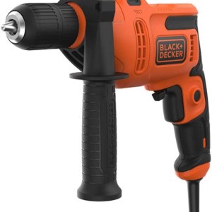 Black+Decker 500W Corded Hammer Drill Power Tool with Side Handle Black+Decker 500W Corded Hammer Drill Power Tool with Side Handle