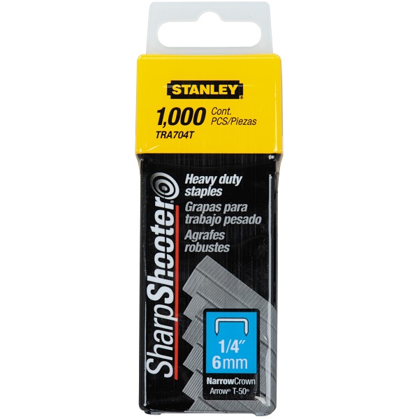 Stanley – Heavy Duty Staples (TRA704T) 1000 Pcs. Stanley – Heavy Duty Staples (TRA704T) 1000 Pcs.