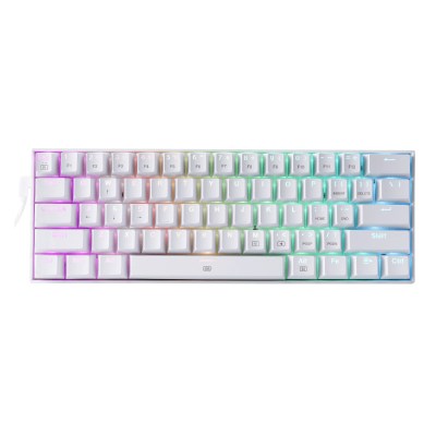 Redragon DRAGONBORN 60% RGB Mechanical Gaming Keyboard – White Redragon DRAGONBORN 60% RGB Mechanical Gaming Keyboard – White