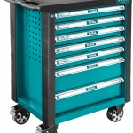 Total Tools 7 Drawer Tool Cabinet with 162 Piece Tools Total Tools 7 Drawer Tool Cabinet with 162 Piece Tools