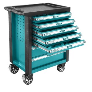Total – Hand Tool Set / Mechanics Tool Trolley Set Including 162 Pieces Total – Hand Tool Set / Mechanics Tool Trolley Set Including 162 Pieces