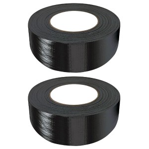 Zenith – Duct Tape Black – Pack of 2 (48mm x 25m) Zenith – Duct Tape Black – Pack of 2 (48mm x 25m)