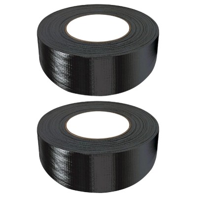 Zenith – Duct Tape Black – Pack of 2 (48mm x 25m) Zenith – Duct Tape Black – Pack of 2 (48mm x 25m)