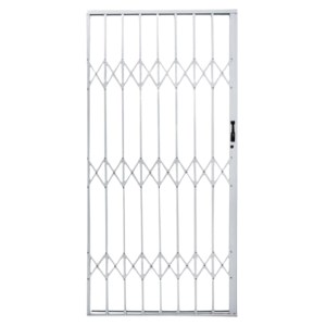 Armourdoor – Gate / Aluminium Trellis Gate – White (1500 x 2100mm) Armourdoor – Gate / Aluminium Trellis Gate – White (1500 x 2100mm)