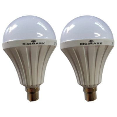 Digimark -Rechargeable LED Lamp/5W B22 Day Light 6500k LED Lamp – Pack of 2 Digimark -Rechargeable LED Lamp/5W B22 Day Light 6500k LED Lamp – Pack of 2
