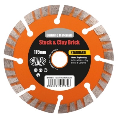 Ruwag – Diamond Blade / Standard Diamond Cutting Blade – Pack of 10 (115mm) Ruwag – Diamond Blade / Standard Diamond Cutting Blade – Pack of 10 (115mm)