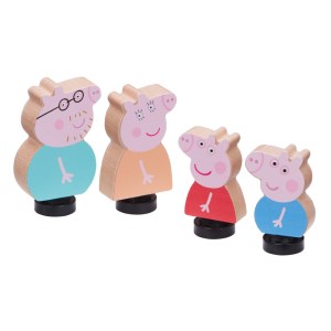 Peppa Pig Wooden Family Figures 4 Pack Peppa Pig Wooden Family Figures 4 Pack