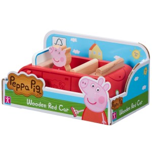 Peppa Pig Wooden Family Car With Peppa Peppa Pig Wooden Family Car With Peppa