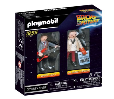 Playmobil Back to the Future Marty Mcfly and Dr. Emmett Brown Playmobil Back to the Future Marty Mcfly and Dr. Emmett Brown