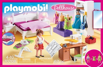 Playmobil Bedroom with Sewing Corner Playmobil Bedroom with Sewing Corner