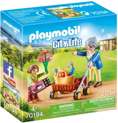 Playmobil Grandmother with Child Playmobil Grandmother with Child