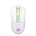 Redragon COBRA 10000 Dpi 7 Button Optical RGB Gaming Mouse – White Redragon COBRA 10000 Dpi 7 Button Optical RGB Gaming Mouse – White