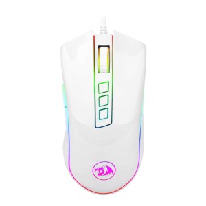 Redragon COBRA 10000 Dpi 7 Button Optical RGB Gaming Mouse – White Redragon COBRA 10000 Dpi 7 Button Optical RGB Gaming Mouse – White