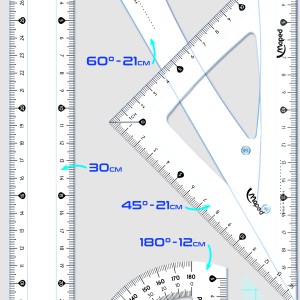Maped Drawing Set Essential 4-Piece Set Maped Drawing Set Essential 4-Piece Set