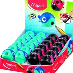 Maped Sharpener 1 hole ladybug & whale Maped Sharpener 1 hole ladybug & whale