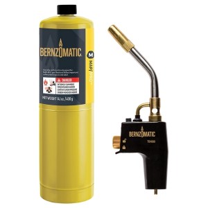 Bernzomatic – Heat Torch Kit with 1 x Pro-Max Cylinders Bernzomatic – Heat Torch Kit with 1 x Pro-Max Cylinders