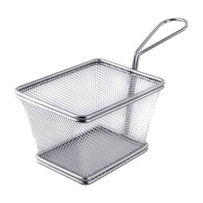 SourceDirect – Stainless Steel Mini / Small Frying Basket – 10 x 8 x 7.3cm SourceDirect – Stainless Steel Mini / Small Frying Basket – 10 x 8 x 7.3cm