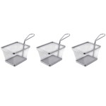 SourceDirect – Stainless Steel Mini / Small Frying Basket – Pack of 3 SourceDirect – Stainless Steel Mini / Small Frying Basket – Pack of 3