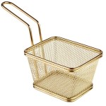 SourceDirect – Frying Basket 10 x 8 x 7.3cm – Small (Gold) SourceDirect – Frying Basket 10 x 8 x 7.3cm – Small (Gold)