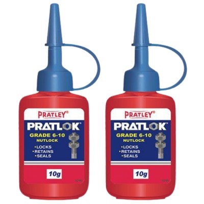Pratley – NutLock Pratlok Grade 6 – 10 – Pack of 2 (10g) Pratley – NutLock Pratlok Grade 6 – 10 – Pack of 2 (10g)
