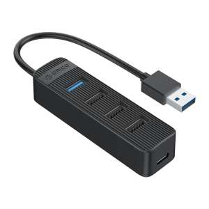Orico 4 Port USB Hub – Black Orico 4 Port USB Hub – Black