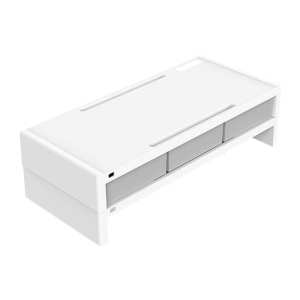 Orico Monitor Multi-Functional Stand Riser – White/Grey Orico Monitor Multi-Functional Stand Riser – White/Grey