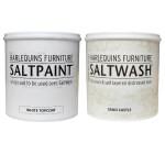 Harlequin – SaltWash – Sand Castle (1L) with White SaltPaint Topcoat (1L) Harlequin – SaltWash – Sand Castle (1L) with White SaltPaint Topcoat (1L)