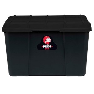 Pride – Storage Box – Black (65L) Pride – Storage Box – Black (65L)