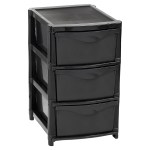 Pride – Drawer Unit / 3 x Unassembled Drawer Unit – Black Pride – Drawer Unit / 3 x Unassembled Drawer Unit – Black
