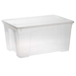 Pride – Storage Box / Contour Storage Organiser – 45L (Clear) Pride – Storage Box / Contour Storage Organiser – 45L (Clear)